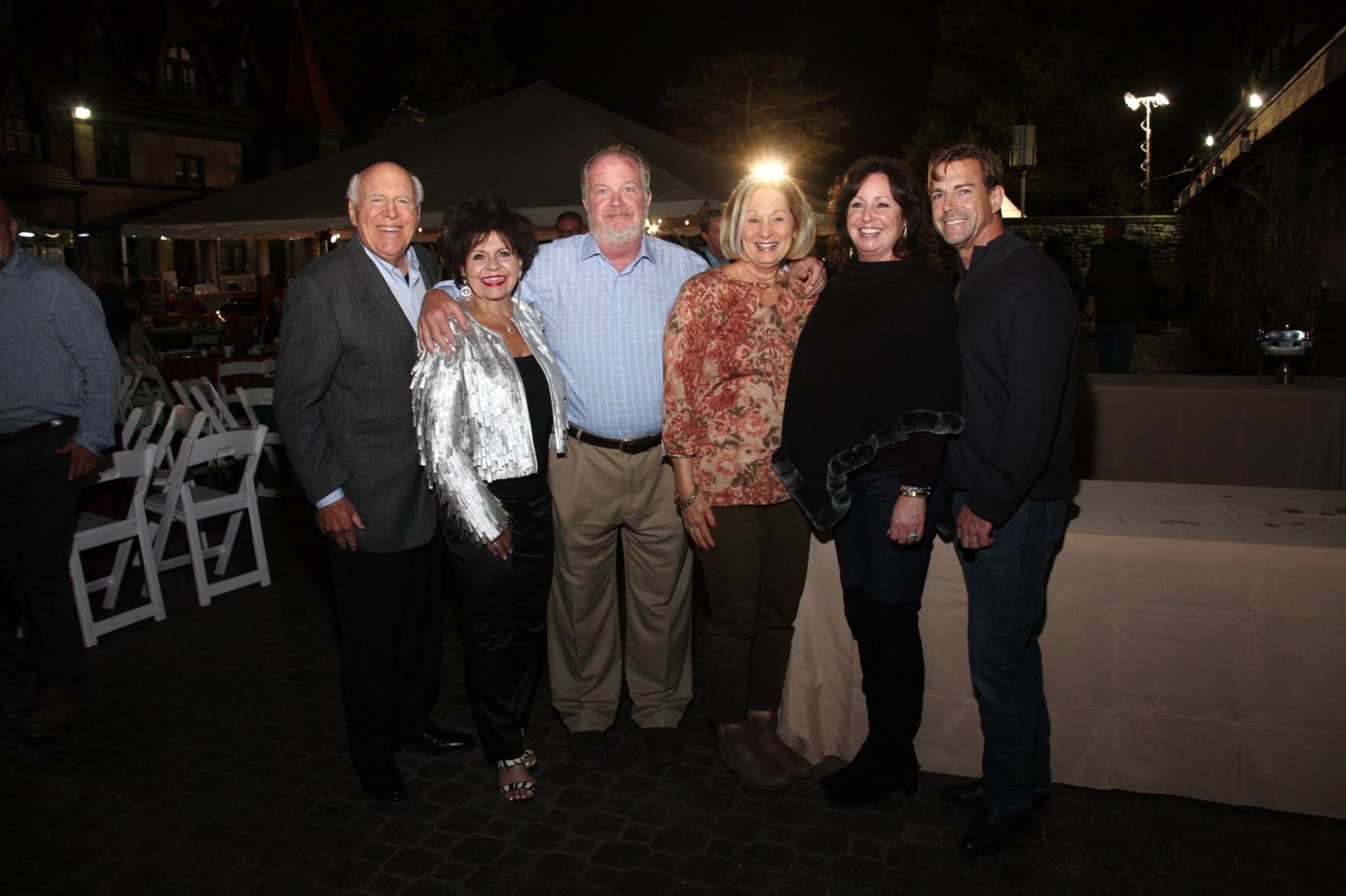 Bill and Sandy Bouchein, Rob and Angela Rogers, Claudia Riley, Jeff Muller